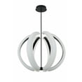 thumbnail image 1 of Craftmade 58891-FB-LED Unwind 34" Wide Led Suspension Pendant - Black, 1 of 7