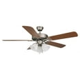 thumbnail image 1 of Craftmade Builder Deluxe 52" Antique Nickel Contractor Ceiling Fan w/ 5 Ash/Mahogany Blades - BLD52AN5C3, 1 of 2