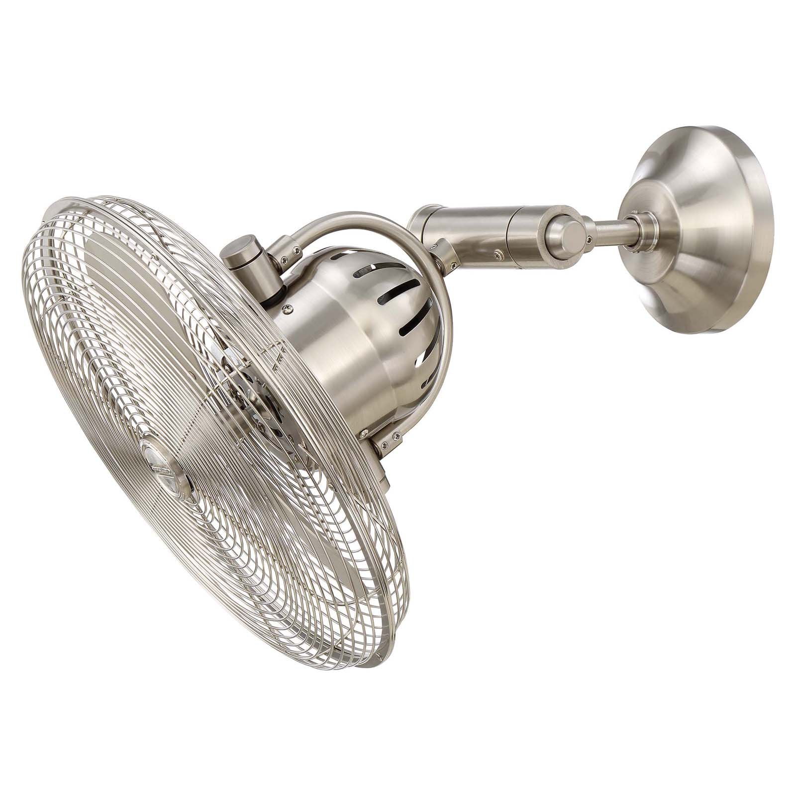 Craftmade Bw4143 Bellows Iv 14″ 3 Blade Wall Mounted Oscillating Fan – Nickel Sansujyuku sansujyuku.com