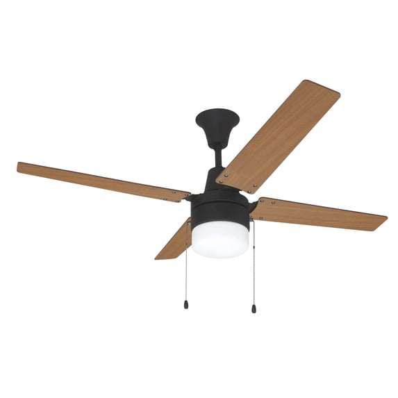 CON48ABZ4C1-Craftmade Lighting-Connery - Ceiling Fan with Light Kit in Modern Style - 48 inches wide by 19 inches high-Aged Bronze Brushed Finish