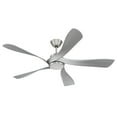 thumbnail image 1 of Craftmade Cpt525 Captivate 52" 5 Blade Indoor Ceiling Fan - Nickel, 1 of 4