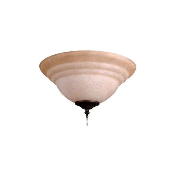 Craftmade ELKT126-11 2-Light Bowl Fan Light Kit