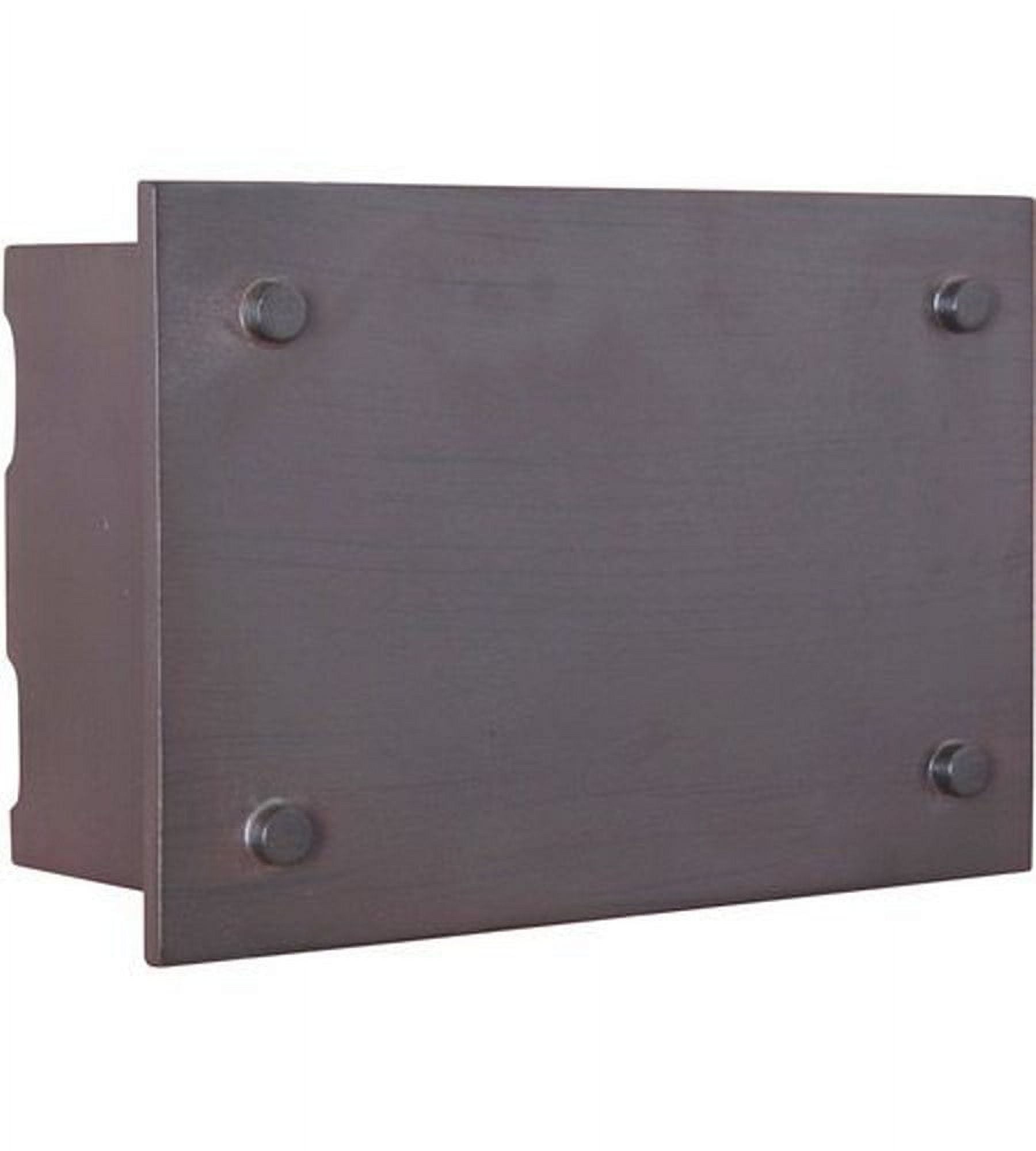 Aged Iron Industrial LED Lighted Doorbell Button