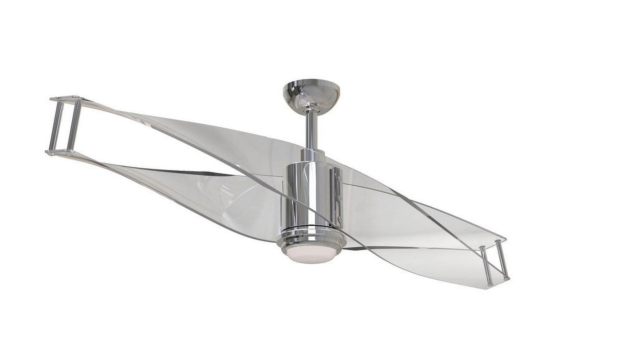 Craftmade Ilu56 Illusion 56″ 2 Blade Indoor Ceiling Fan – Nickel Sansujyuku sansujyuku.com