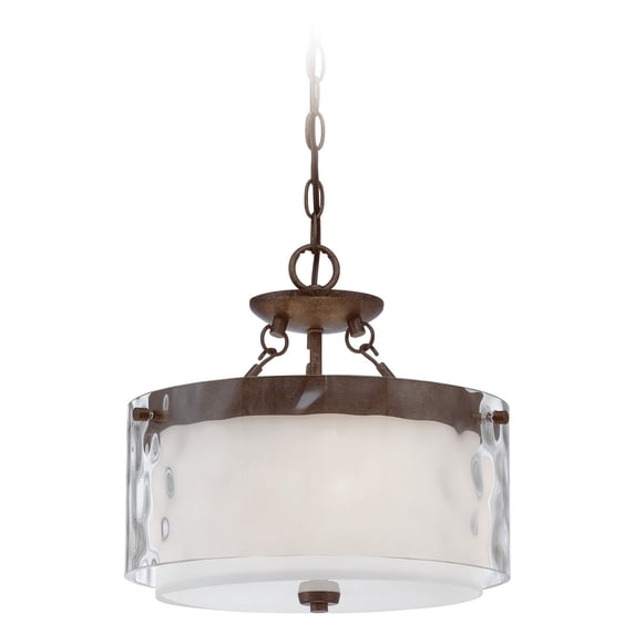 Craftmade Kenswick 35453-PR Semi Flush Mount Light