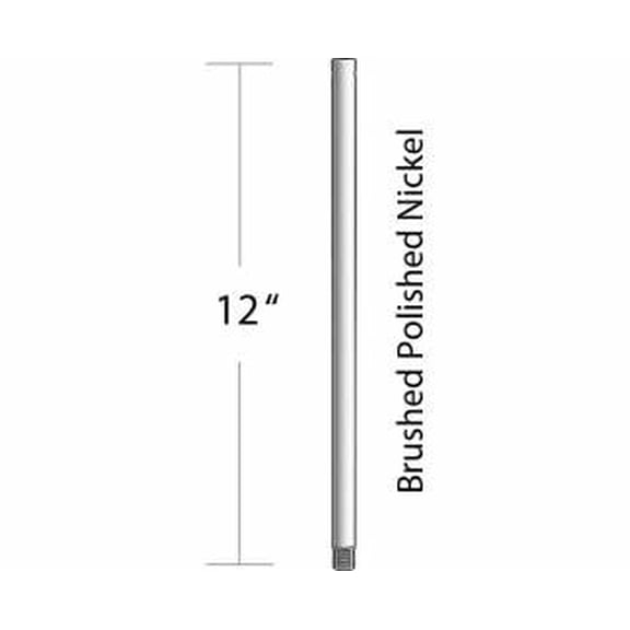 Craftmade Lighting - 12`` Downrod - Fan Accessories - Accessory - Ceiling Fan 12