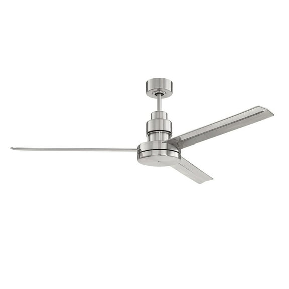 Craftmade  54" Mondo Ceiling Fan Brushed Polished Nickel - Remote