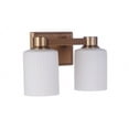 thumbnail image 1 of 12912SB2 Craftmade Lighting Bretton - 2 Light Bath Vanity In Traditional Style-8 Inches Tall and 12.4 Inches Wide-Satin Brass Finish, 1 of 6