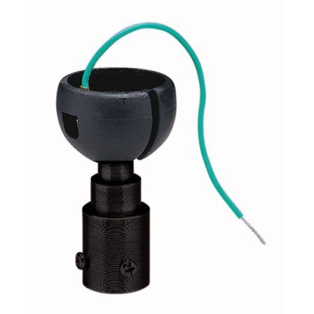 45AD-FB Craftmade Lighting Catherdral - Ceiling Adapter-Flat Black Finish