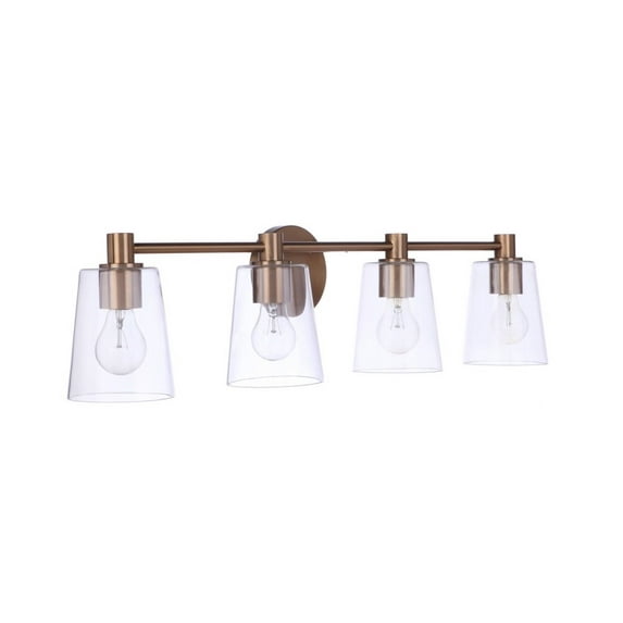Craftmade Lighting - Emilio - 4 Light Bath Vanity In Transitional Style-8 Inches