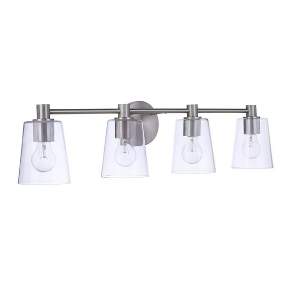Craftmade Lighting - Emilio - 4 Light Bath Vanity In Transitional Style-8 Inches