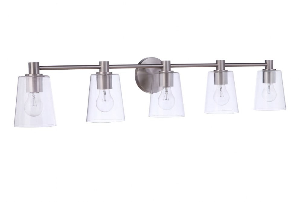 Craftmade Lighting - Emilio - 5 Light Bath Vanity In Transitional Style-8 Inches