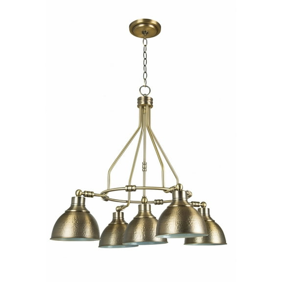 35925-LB Craftmade Lighting Timarron - Five Light Chandelier - 29.5 inches wide by 26.88 inches high     -Traditional Installation