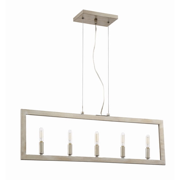 44975-GT Craftmade Lighting Portrait - Five Light Island - 5 inches wide by 10 inches high-Gold Twilight Finish