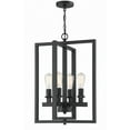 thumbnail image 1 of 53134-FB Craftmade Lighting Chicago - Four Light Foyer in Transitional Style - 18 inches wide by 25.5 inches high-Flat Black Finish    -Traditional, 1 of 17
