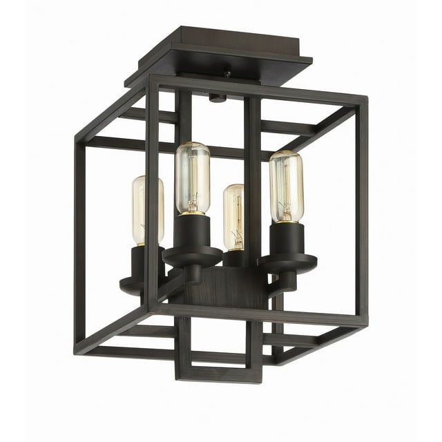Craftmade Lighting - Four Light Semi Flush - Ceiling Lighting - Cubic - Four