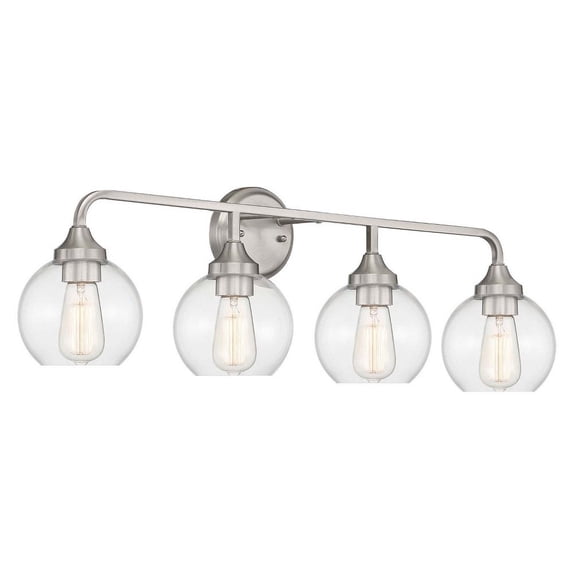 Craftmade Lighting - Glenda - 4 Light Bath Vanity In Traditional Style-9.75
