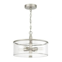 Craftmade Lighting - Hailie - 4 Light Convertible Semi-Flush Mount In