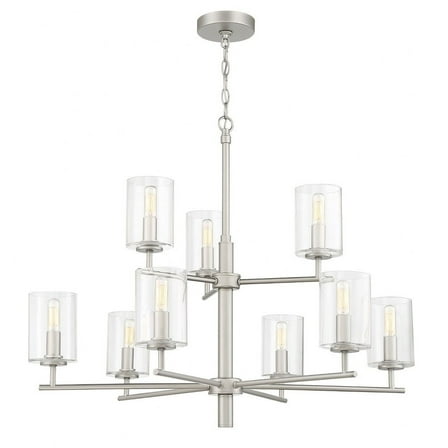 Craftmade Lighting - Hailie - 9 Light Chandelier In Transitional Style-26.25