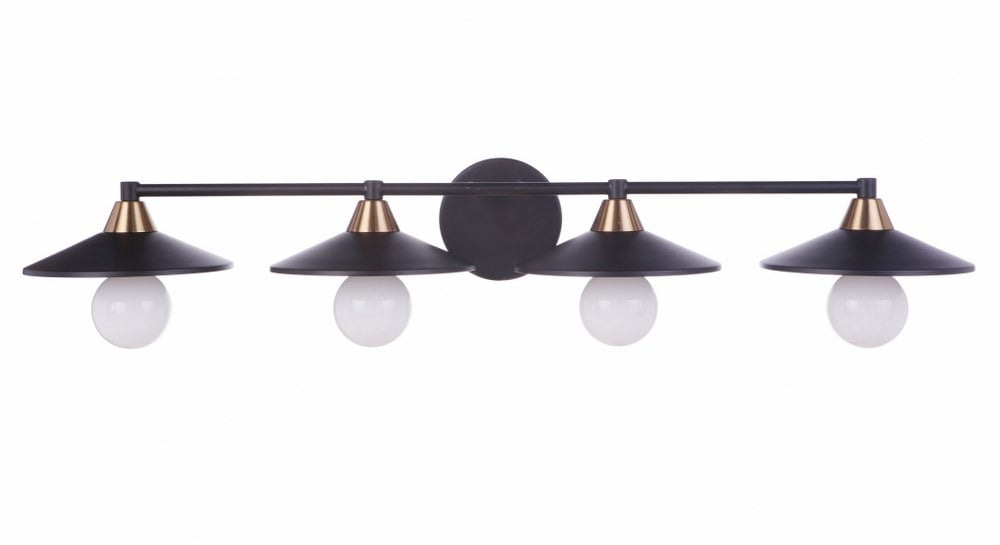 Craftmade Lighting - Isaac - 4 Light Bath Vanity In Transitional Style-5.13