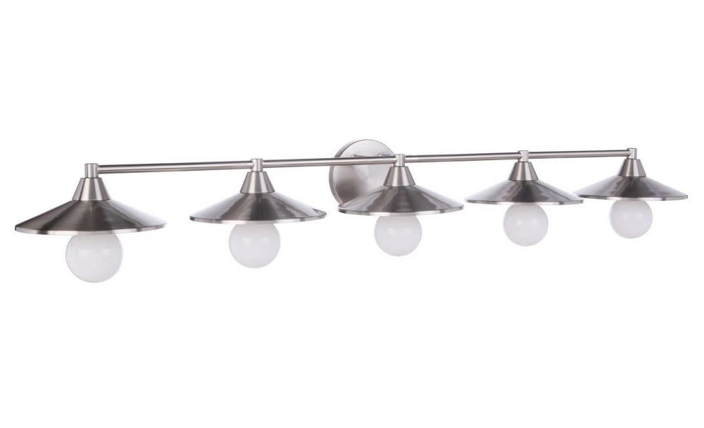 Craftmade Lighting - Isaac - 5 Light Bath Vanity In Transitional Style-5.13