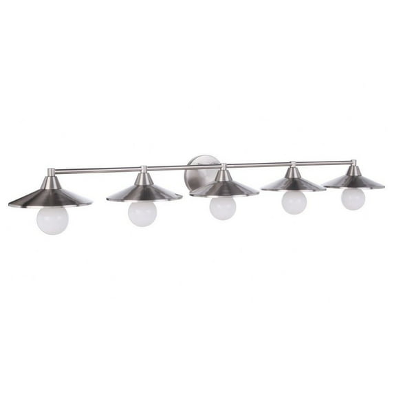 Craftmade Lighting - Isaac - 5 Light Bath Vanity In Transitional Style-5.13