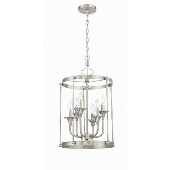 Craftmade Lighting - Jolenne - 6 Light Cage Foyer In Traditional Style-23.98