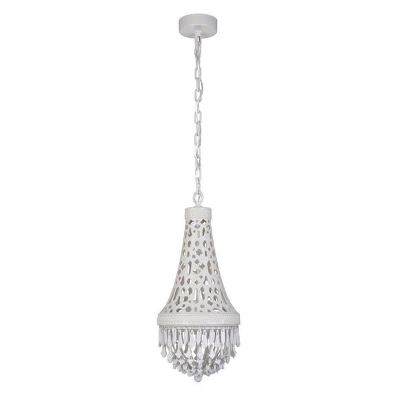 50920-W-LED-Craftmade Lighting-Nico - 29W 1 LED Chandelier - 10.13 inches wide by 24 inches high -Traditional Installation