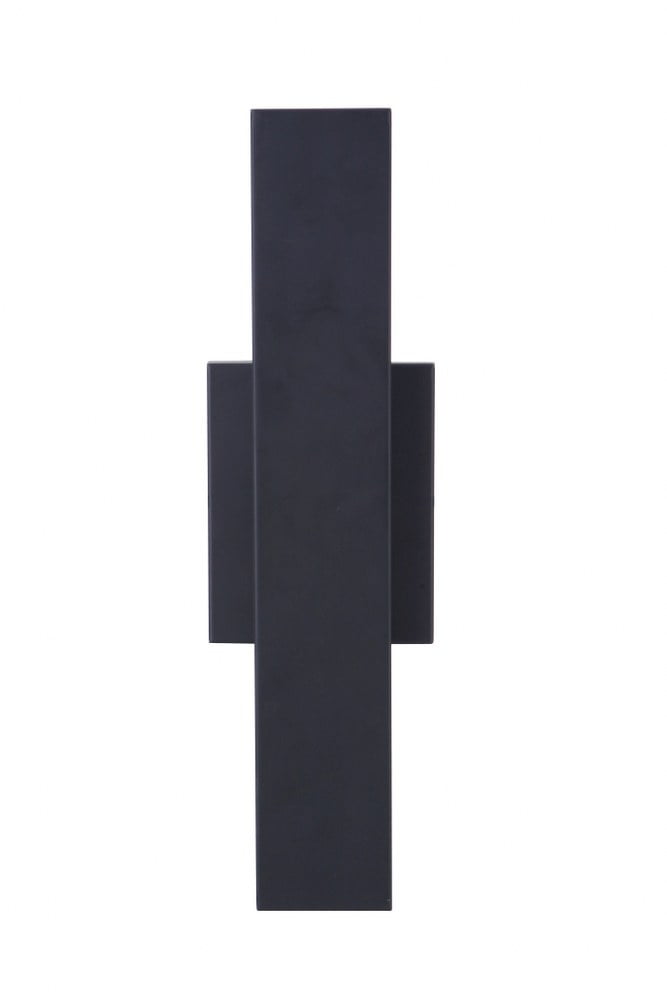 Brushed Aluminum LED Wall Lantern with Clear Shade