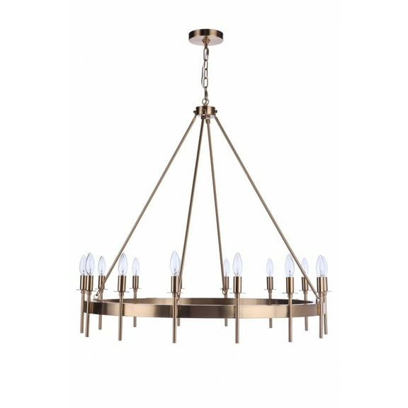 Craftmade Lighting - Larrson - 14 Light Chandelier In Transitional Style-33.5