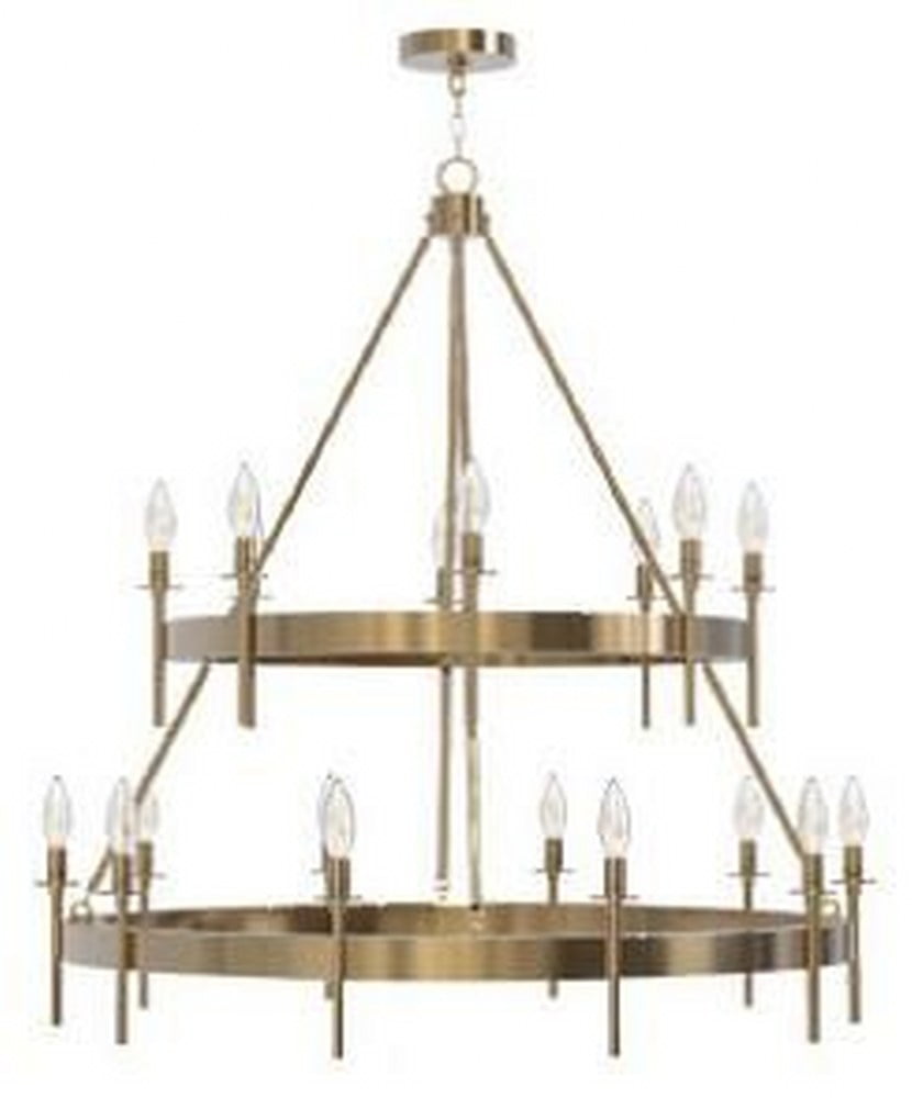 Craftmade Lighting - Larrson - 18 Light Chandelier In Transitional Style-38