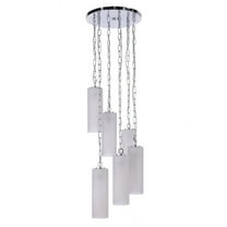57996-CH Craftmade Lighting Myos - 6 Light Pendant In Traditional Style-13.5 Inches Tall and 15.16 Inches Wide-Chrome Finish