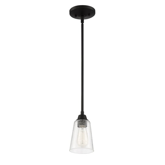 41991-ESP-CS Craftmade Lighting Grace - One Light Mini Pendant in Transitional Style - 5 inches wide by 7 inches high
