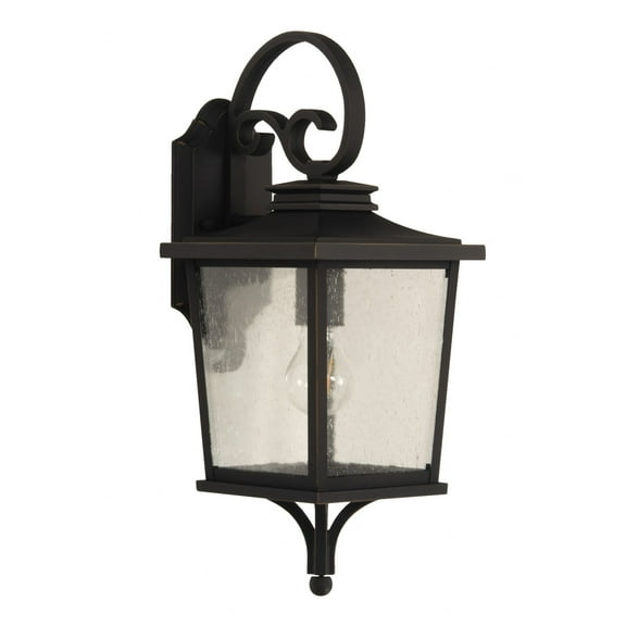 ZA2904-DBG Craftmade Lighting Tillman - 1 Light Small Outdoor Wall Lantern-Dark Bronze Gilded Finish