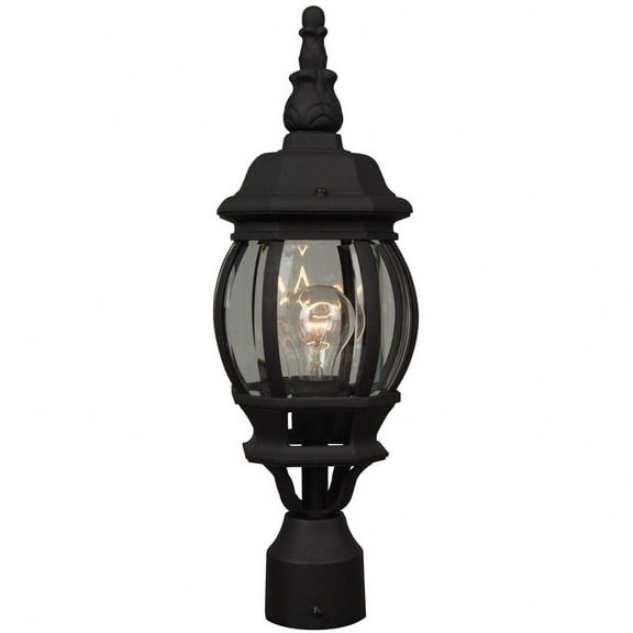 Craftmade Lighting - One Light Post Mount - Outdoor Lighting - French Style -