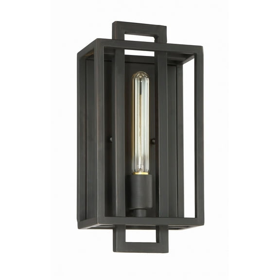 41561-ABZ Craftmade Lighting Cubic - One Light Wall Sconce - 7 inches wide by 14 inches high