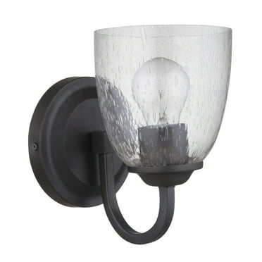 49901-ESP-Craftmade Lighting-Serene - One Light Wall Sconce in Transitional Style - 5.63 inches wide by 8.75 inches high-Espresso Finish