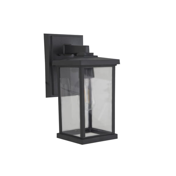 ZA2414-TB-C Craftmade Lighting Resilience - 1 Light Outdoor Wall Lantern In Traditional Style-14 Inches Tall and 6.25 Inches Wide-Textured Black