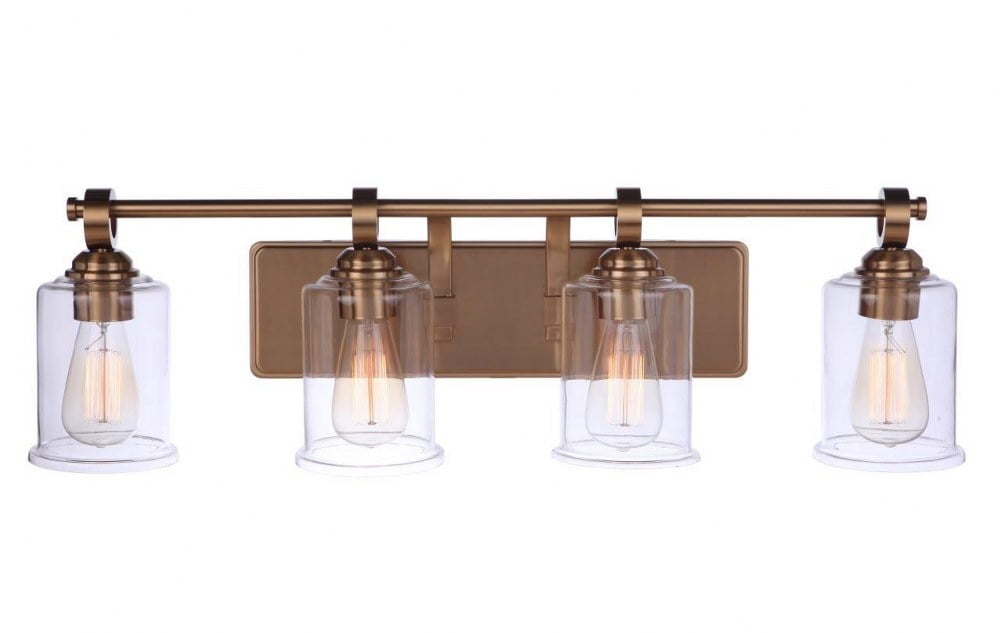 Craftmade Lighting - Romero - 4 Light Bath Vanity In Transitional Style-8.88