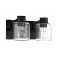 thumbnail image 1 of 17712FB2 Craftmade Lighting Rori - 2 Light Bath Vanity-6.5 Inches Tall and 12.38 Inches Wide-Flat Black Finish, 1 of 12