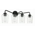 thumbnail image 1 of 56104-FB Craftmade Lighting Shayna - 4 Light Bath Vanity In Transitional Style-10.75 Inches Tall and 30.88 Inche Wide-Flat Black Finish, 1 of 12
