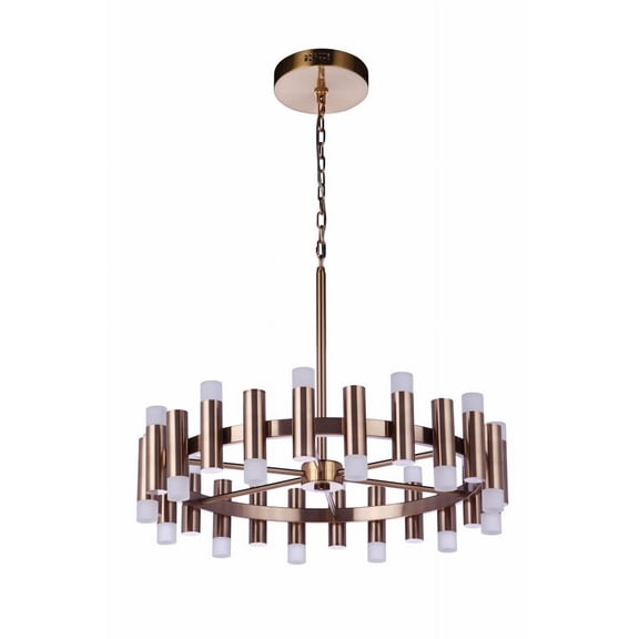 Craftmade Lighting - Simple Lux - 72W 24 LED Chandelier In Contemporary