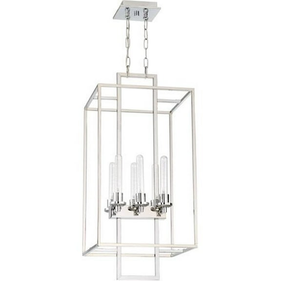Craftmade Lighting - Six Light Foyer Pendant - Ceiling Lighting - Cubic - Six