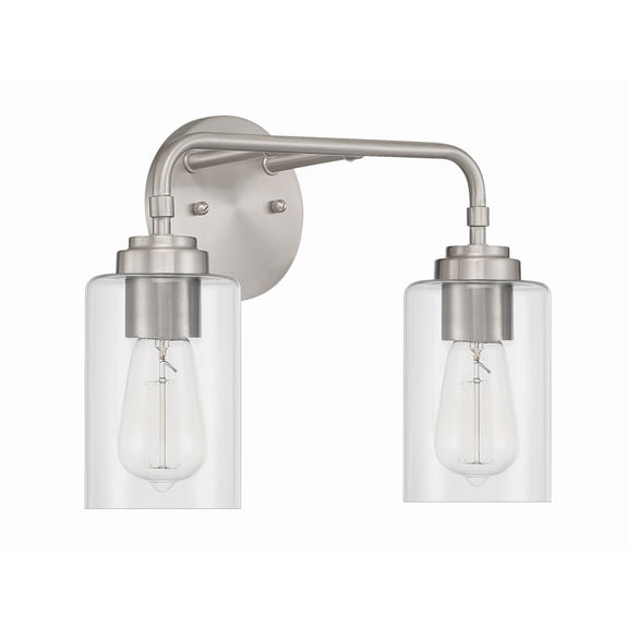 Craftmade Lighting - Stowe - 2 Light Bath Vanity In Transitional Style-10.75