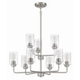 thumbnail image 1 of Craftmade Lighting - Stowe - 9 Light Chandelier In Transitional Style-19.75, 1 of 11