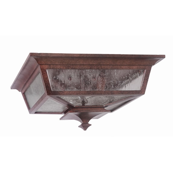 Craftmade Lighting - Three Light Flushmount - Outdoor Lighting - Argent II - 3