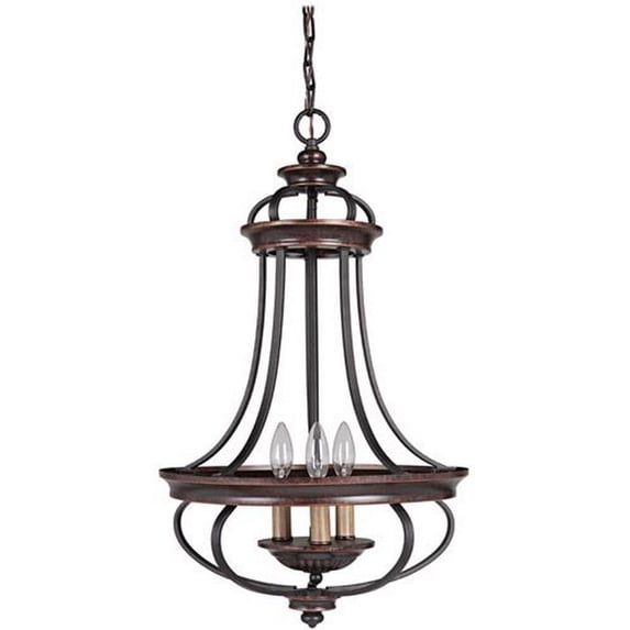 Craftmade Lighting - Three Light Foyer Chandelier - Ceiling Lighting - Stafford