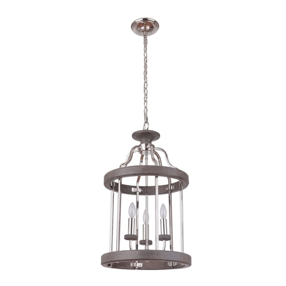 Craftmade Lighting - Three Light Foyer Pendant - Ceiling Lighting - Ashwood -