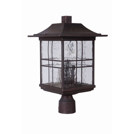 Craftmade Lighting - Three Light Post Mount - Outdoor Lighting - Dorset - Three