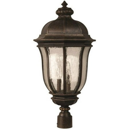 Craftmade Lighting - Three Light Post Mount - Outdoor Lighting - Harper - Three